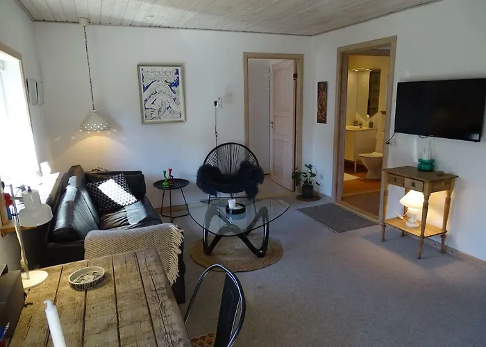 Fin Med Lukket Have Apartment Skagen